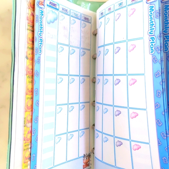 NWOT. Kids MiNi 6 Diary book with transparent cover. - Picture 4 of 8